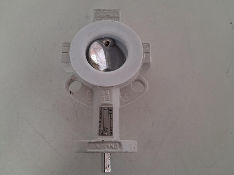 Neotecha NeoSeal DN65 PFA Lined Butterfly Valve