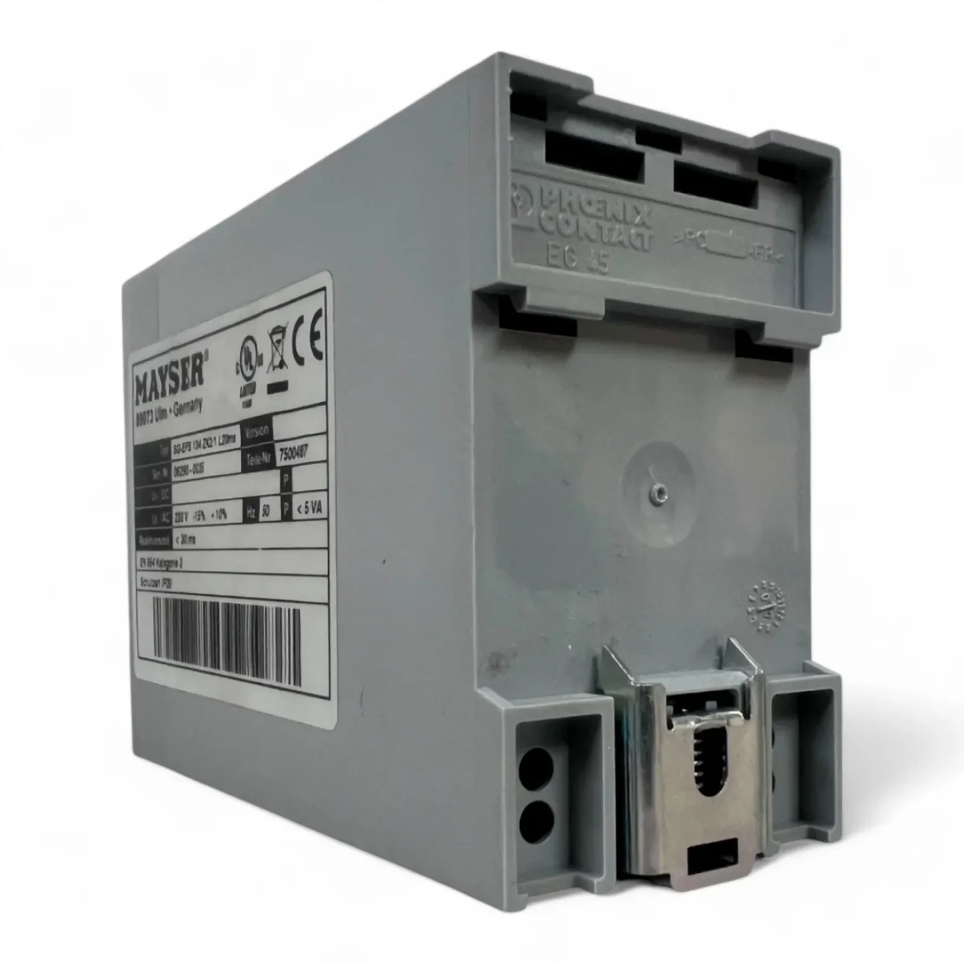 Mayser SG-EFS 134 ZK2/1 Sicherheitsrelais - Sicherheitsschaltgerät Art.-Nr. 7500487 - 5
