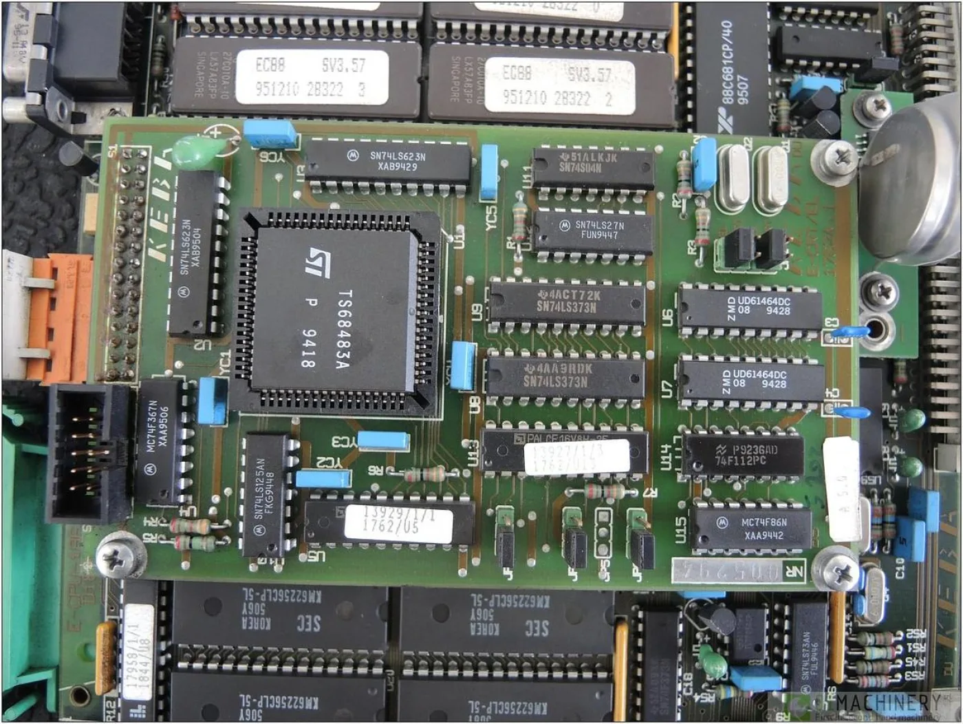 1995 KEBA E-CPU-186-C D1844A-1 AI2207 - 4