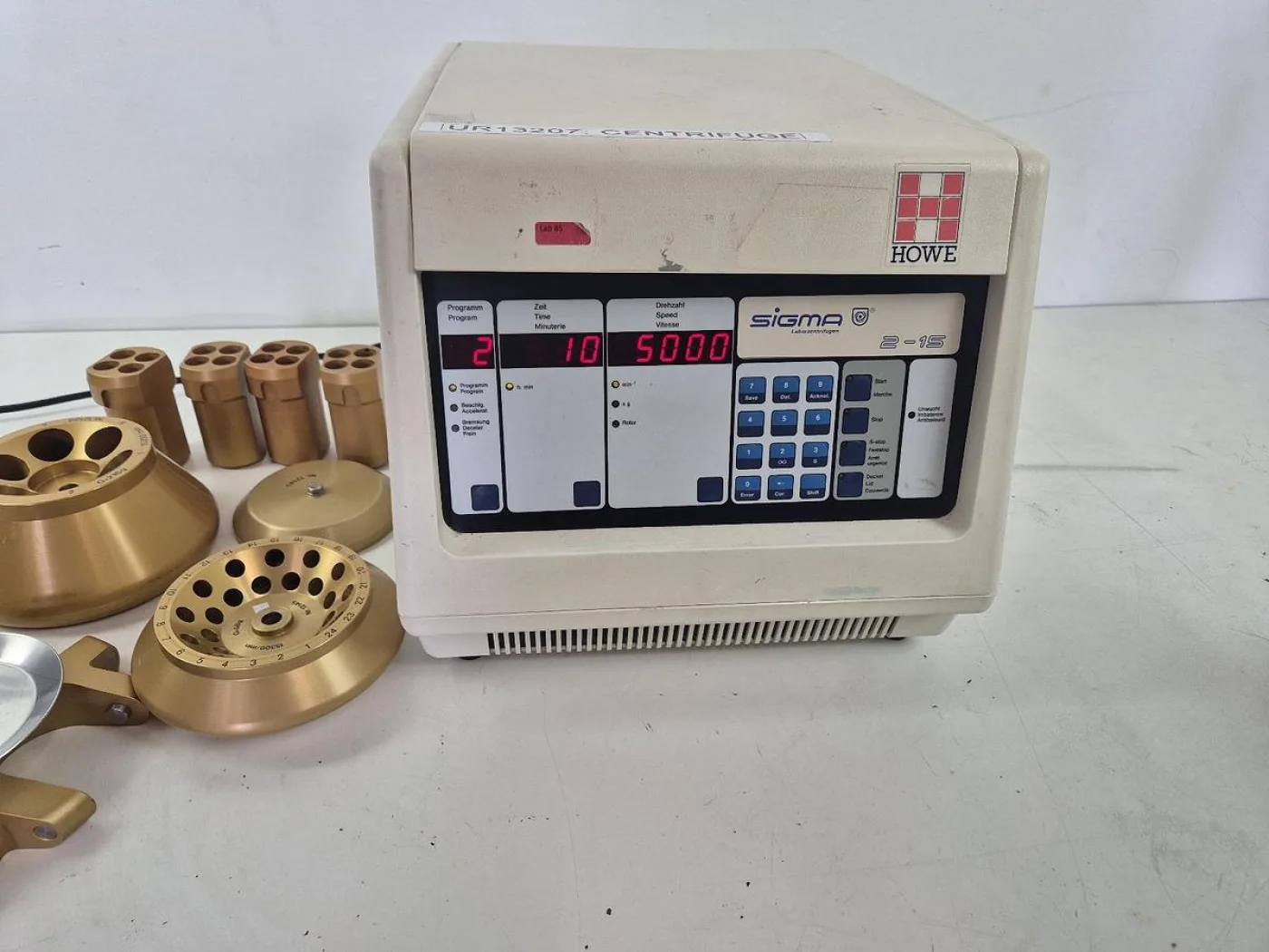 Sigma 2-15 Centrifuge + Accessories - 4