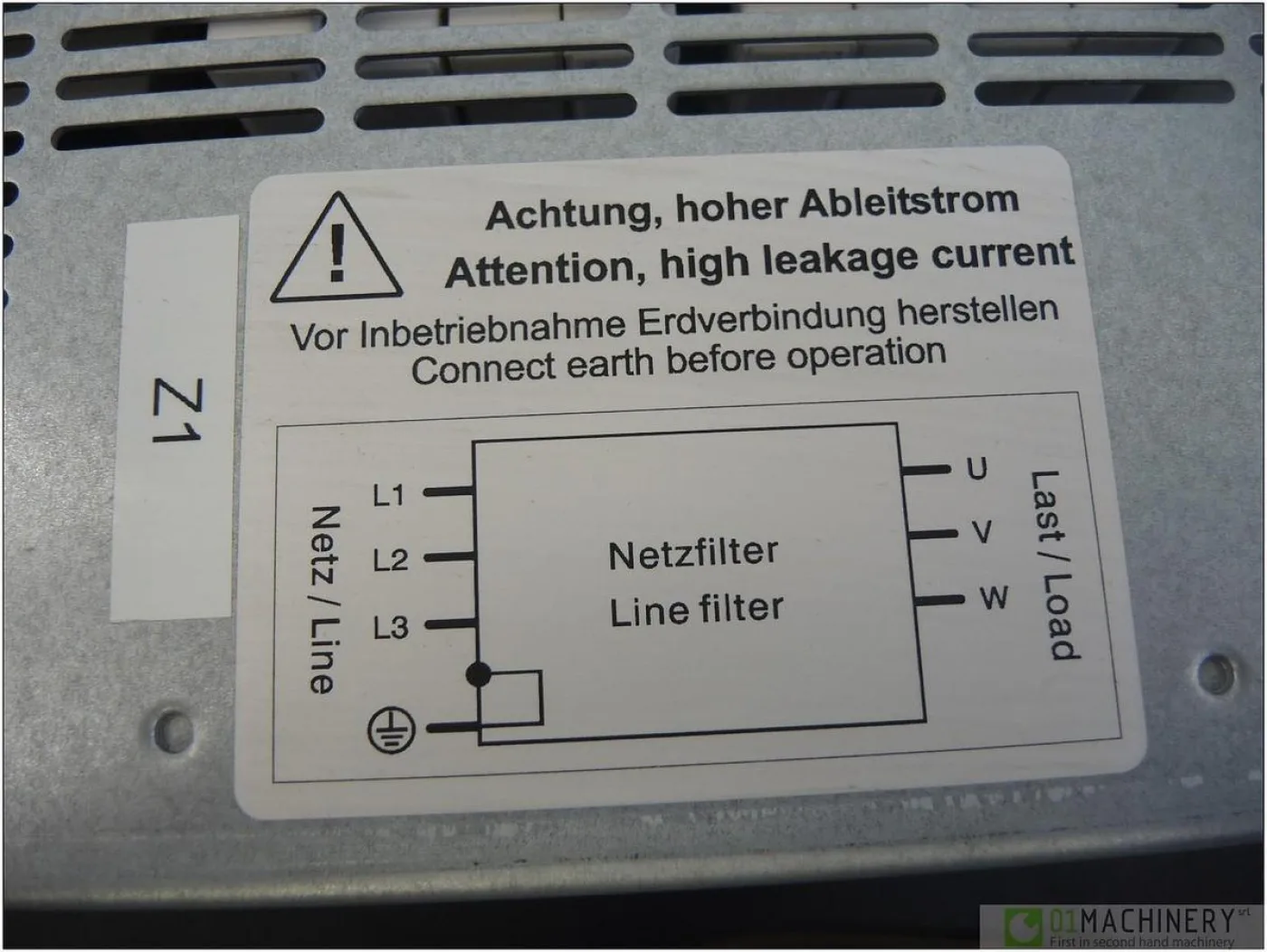 SIEMENS 6SL3000-OBE25-5AA0 AI3159 - 4