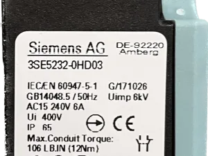 Siemens Positionsschalter 3SE5232-0HD03