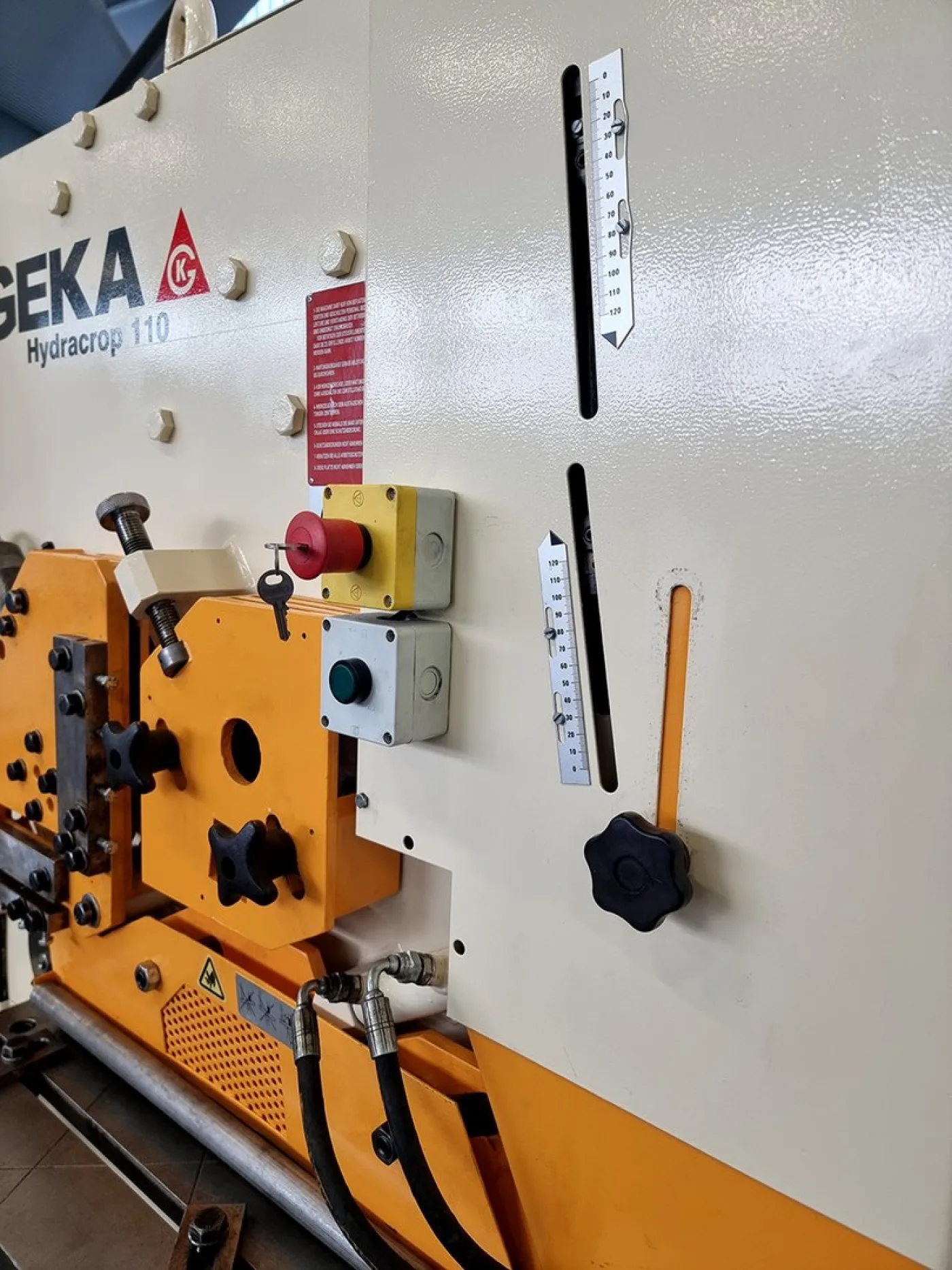Profilstahlschere HYD 110 A - 4