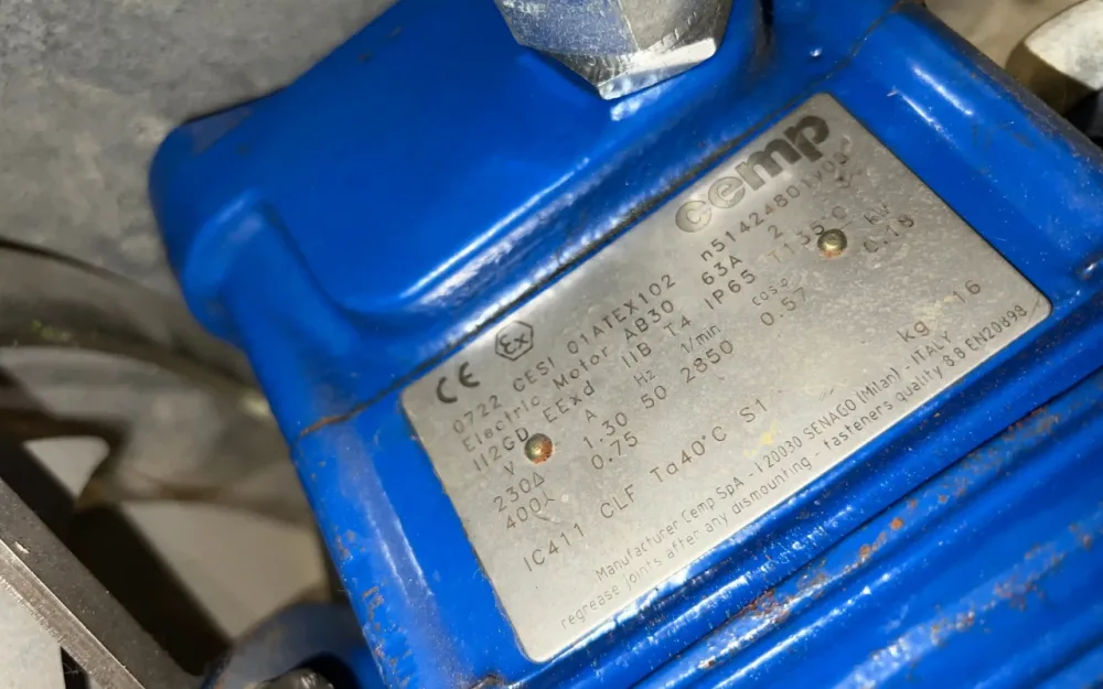 USED ATEX 0.18 kW FAN