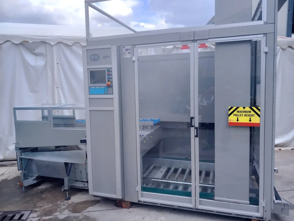 PALLETTIZZATORE AUTOMATICO – CAM-UPB – MOD. ZP1