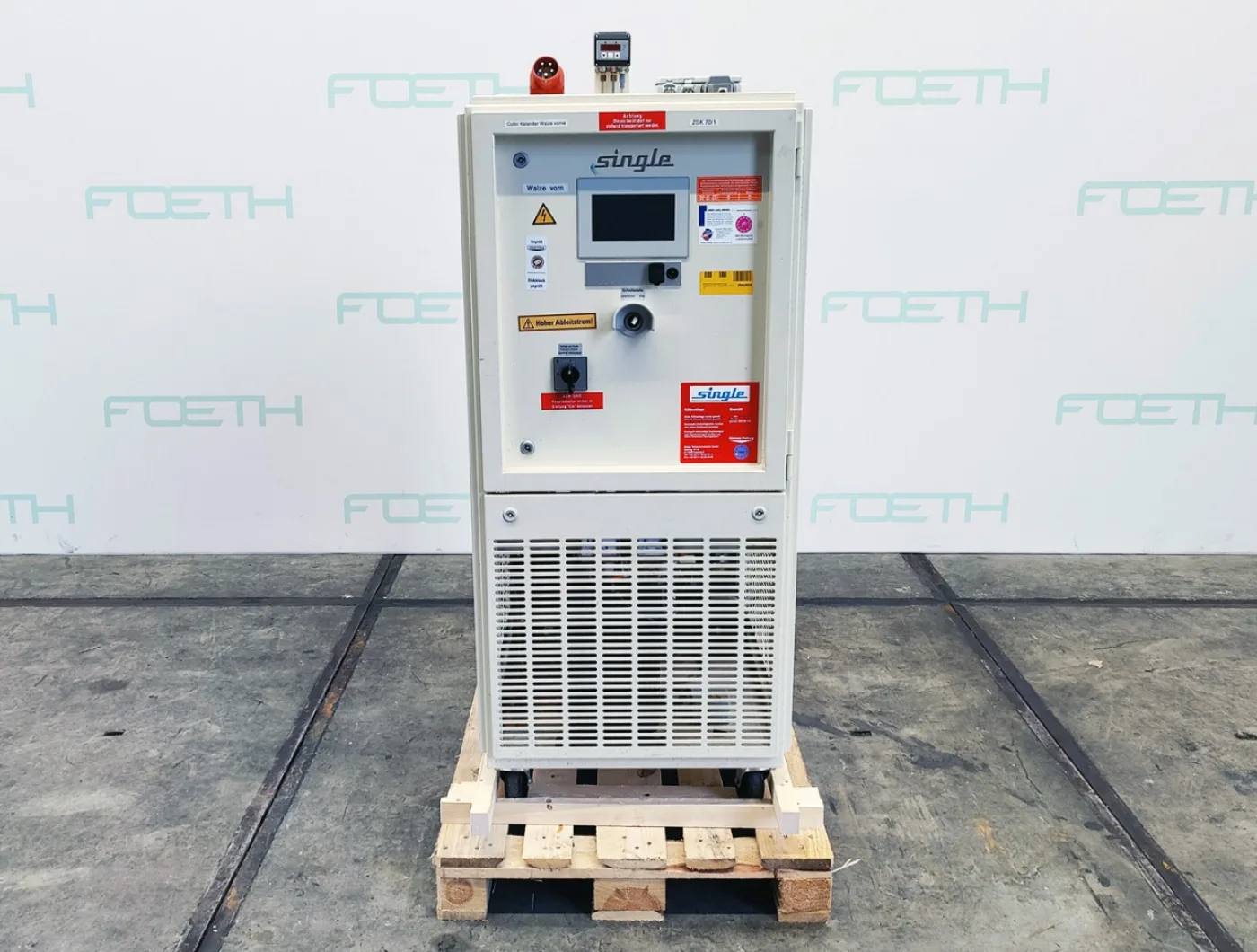 Single Temperiertechnik Chill advanced C-6-W "chiller" - Temperature control unit - 4