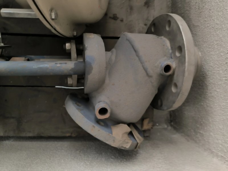PROPORTIONAL CONTROL VALVE DN100 x 80 WITH PNEUMATIC ACTUATOR