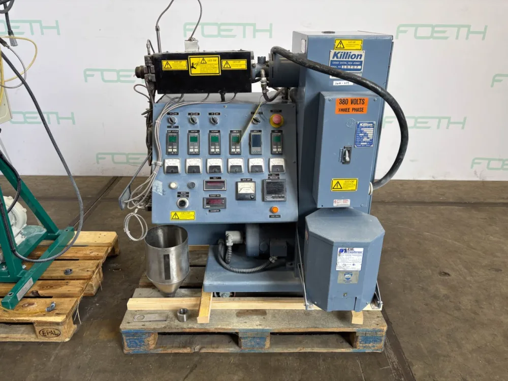 Killion KL-075 with Prism Blow film dye - Single screw extruder