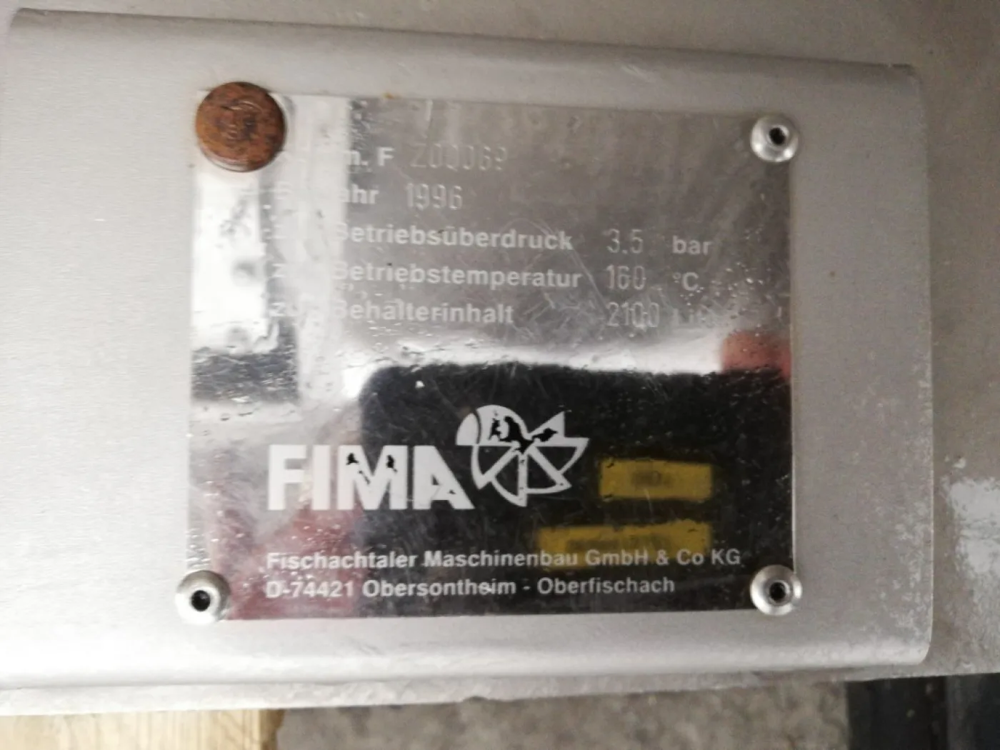 Fima Process Trockner TZT-1300 - Arbeitskorb centrifuge - 5