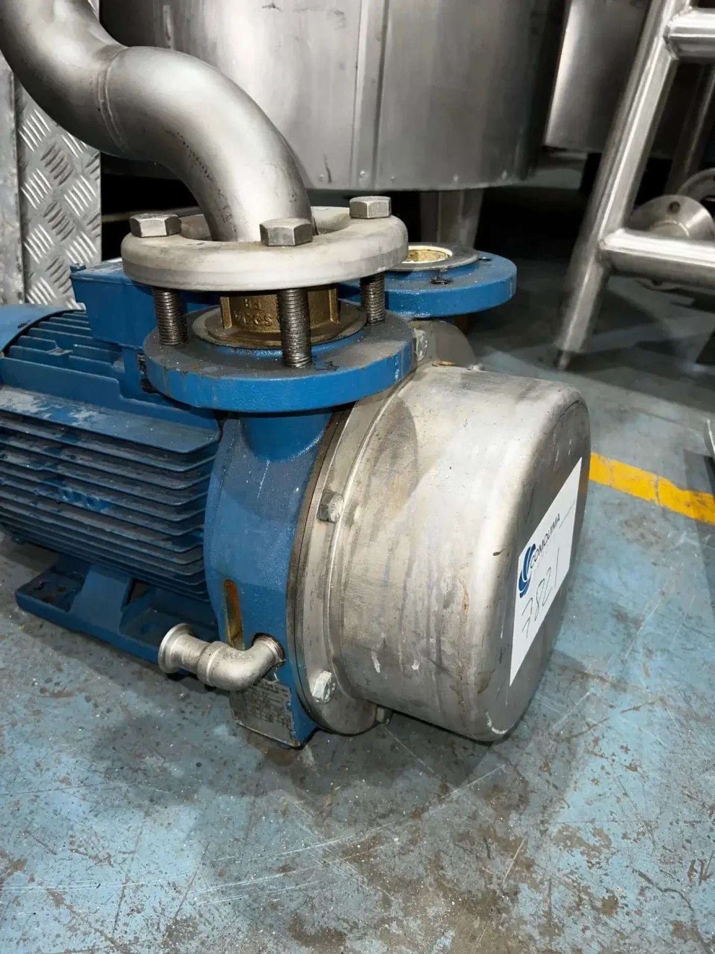 USED STAINLESS STEEL VACUUM PUMP 5.5 kW - 3