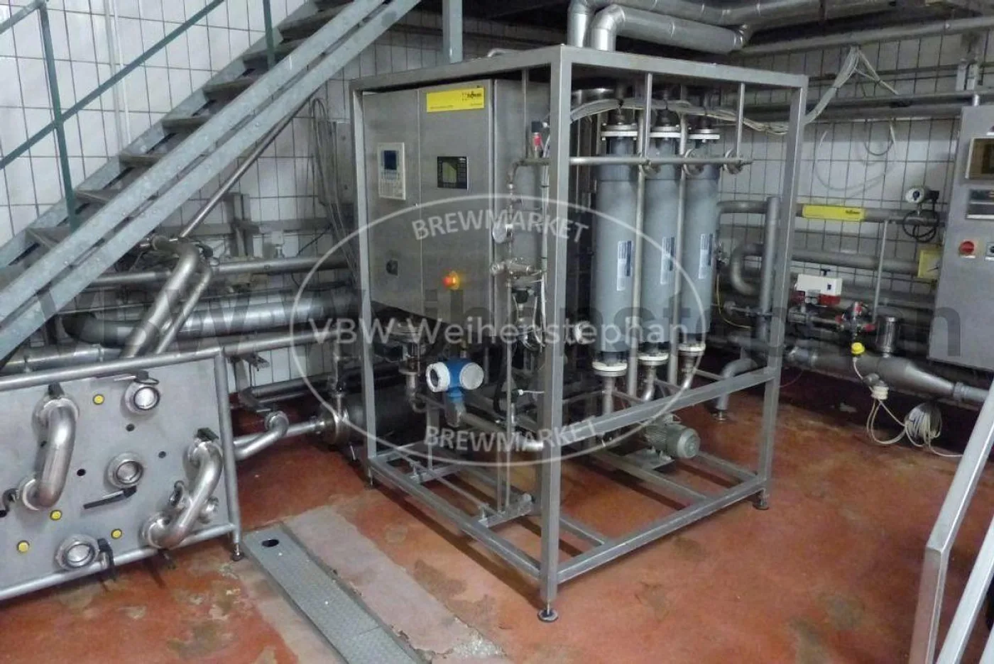 Membrane water degassing unit - 1