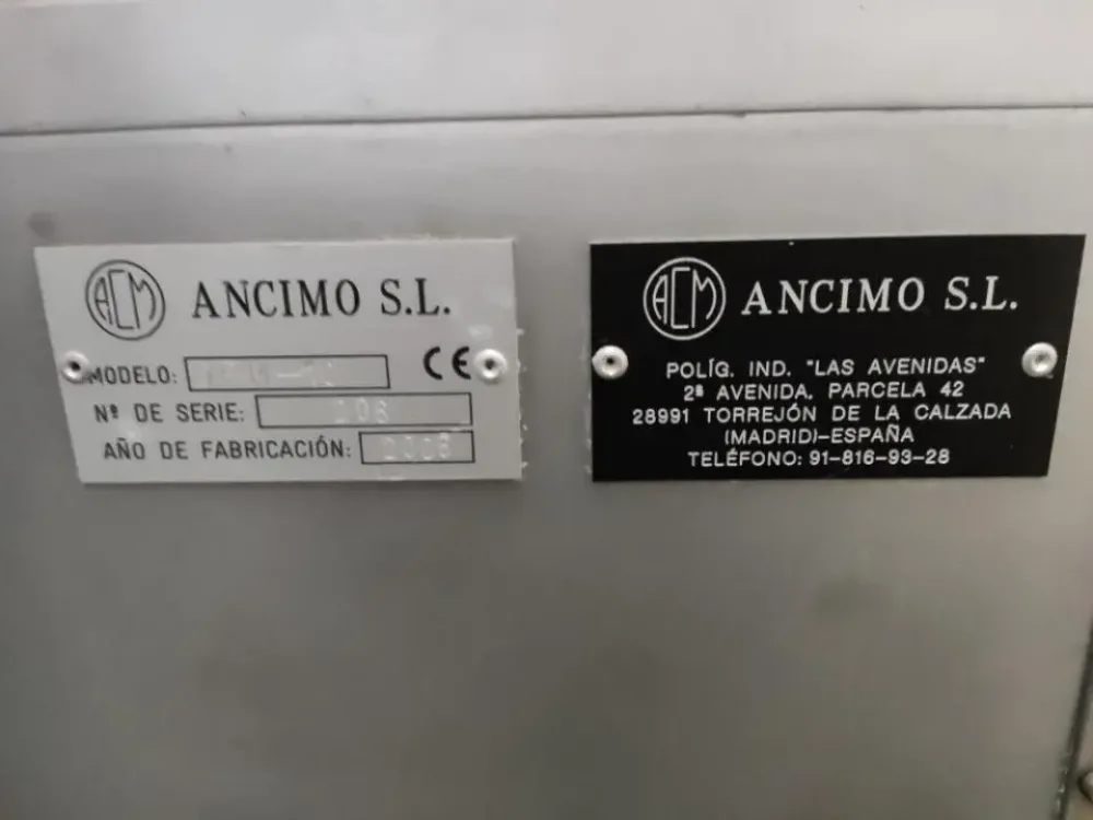 USED ANCIMO DPM-10 TUBE FILLER AND CLOSER