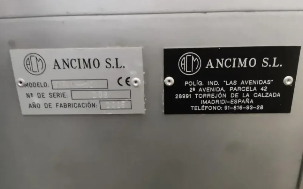 USED ANCIMO DPM-10 TUBE FILLER AND CLOSER