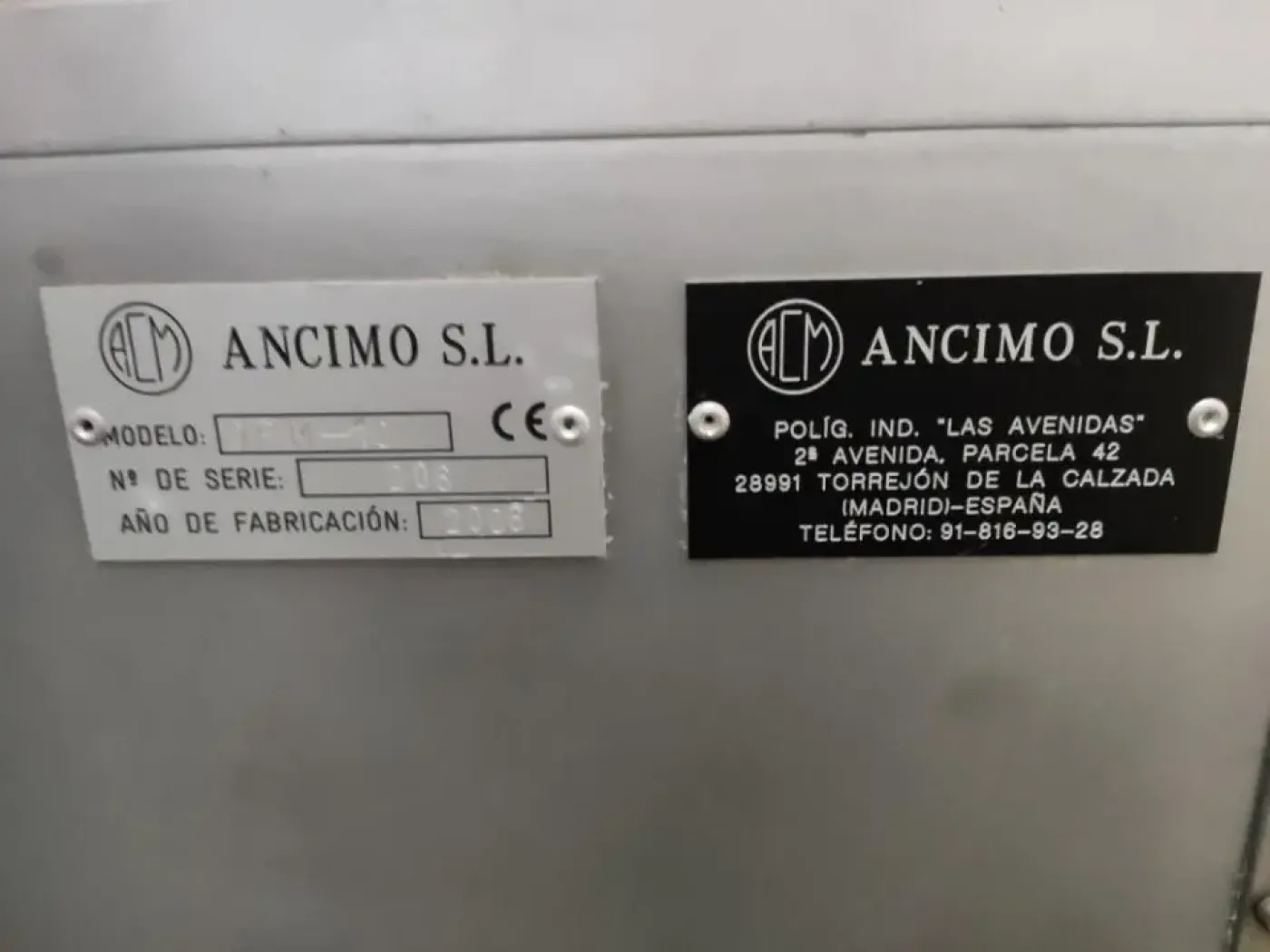 USED ANCIMO DPM-10 TUBE FILLER AND CLOSER - 1