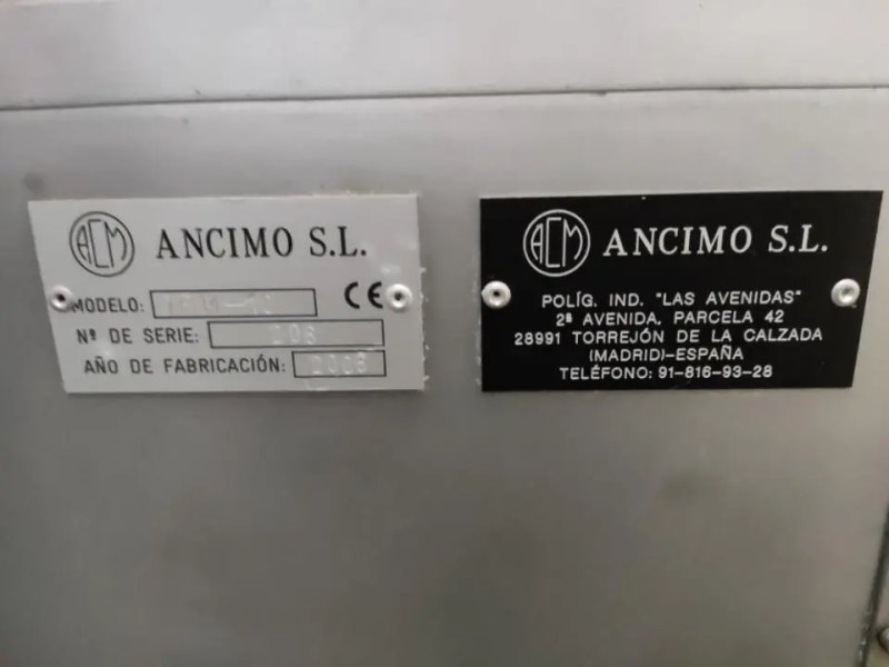 USED ANCIMO DPM-10 TUBE FILLER AND CLOSER