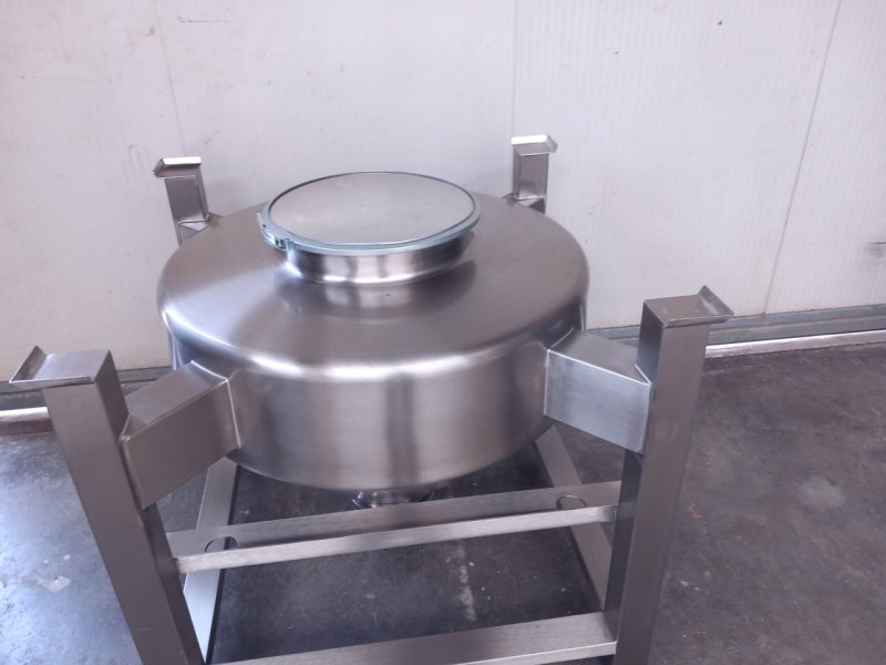 BIN ACCIAIO IBC (CONTENITORE PER MERCE SFUSA) – TAIM – MOD. 250 L