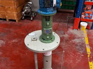 USED TECNIUM BAS KK 2.06 VERTICAL CENTRIFUGAL PUMP