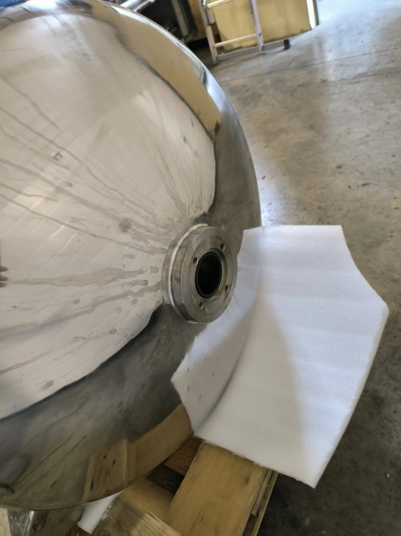 TANK TINSMACAL STAINLESS STEEL 370 LITRES WITH AGITATION