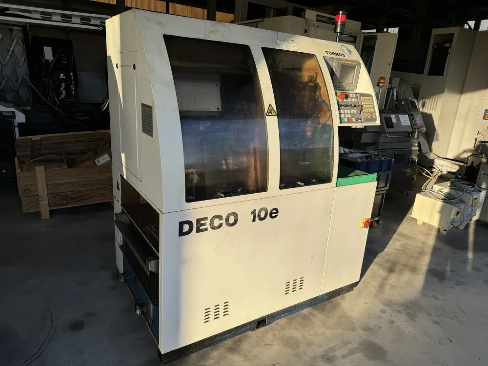 TOUR AUTOMATIQUE CNC TORNOS DECO 2000 – 10e