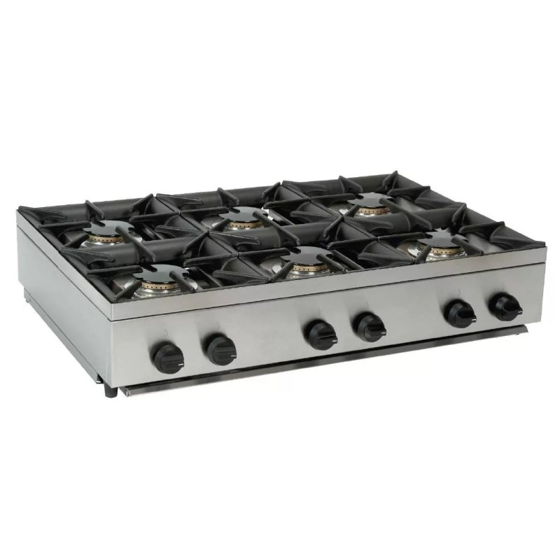 Parry 6 Burner LPG Hob AG6HP - islandcatering