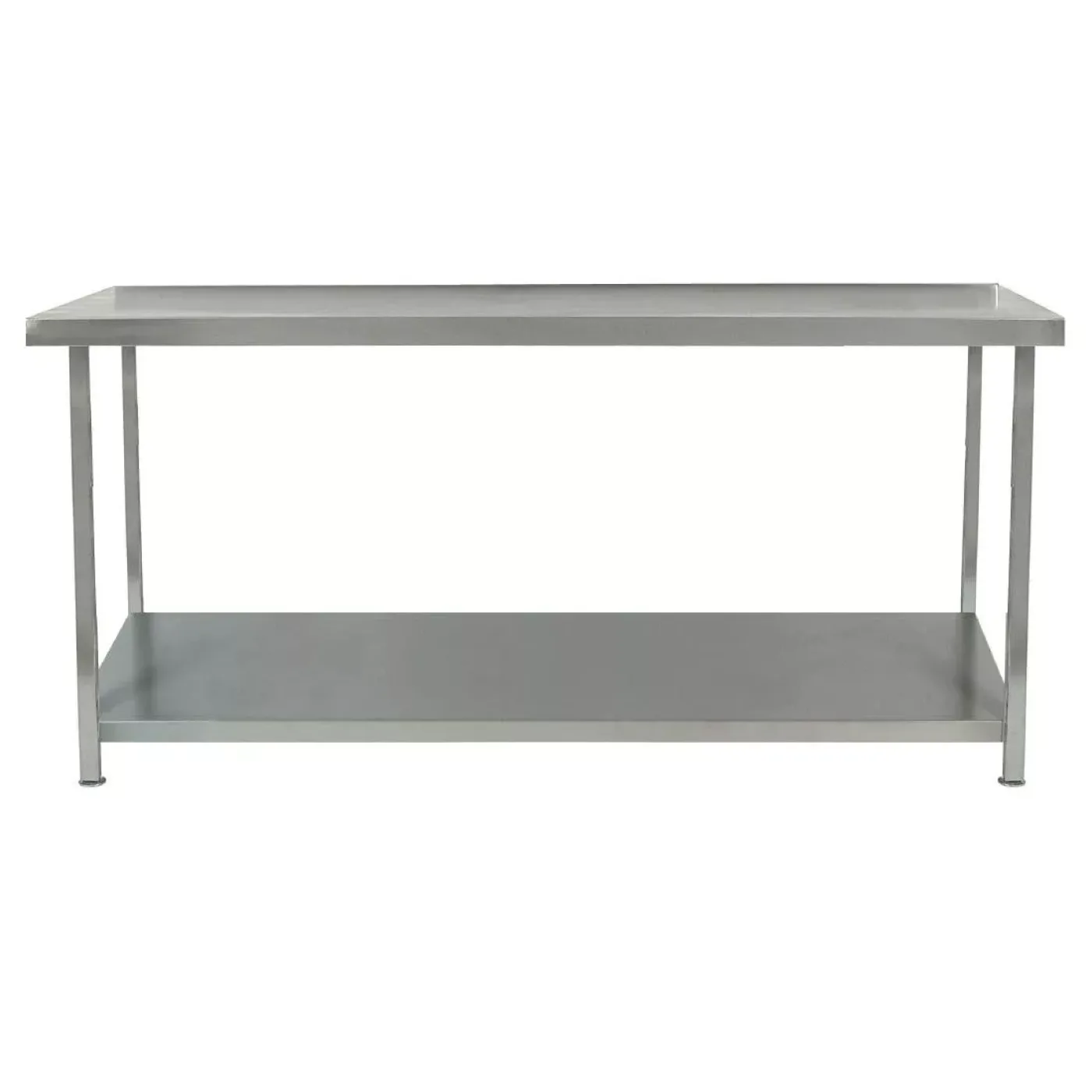 Parry Fully Welded Stainless Steel Centre Table with Undershelf 1500x700mm - islandcatering - 1