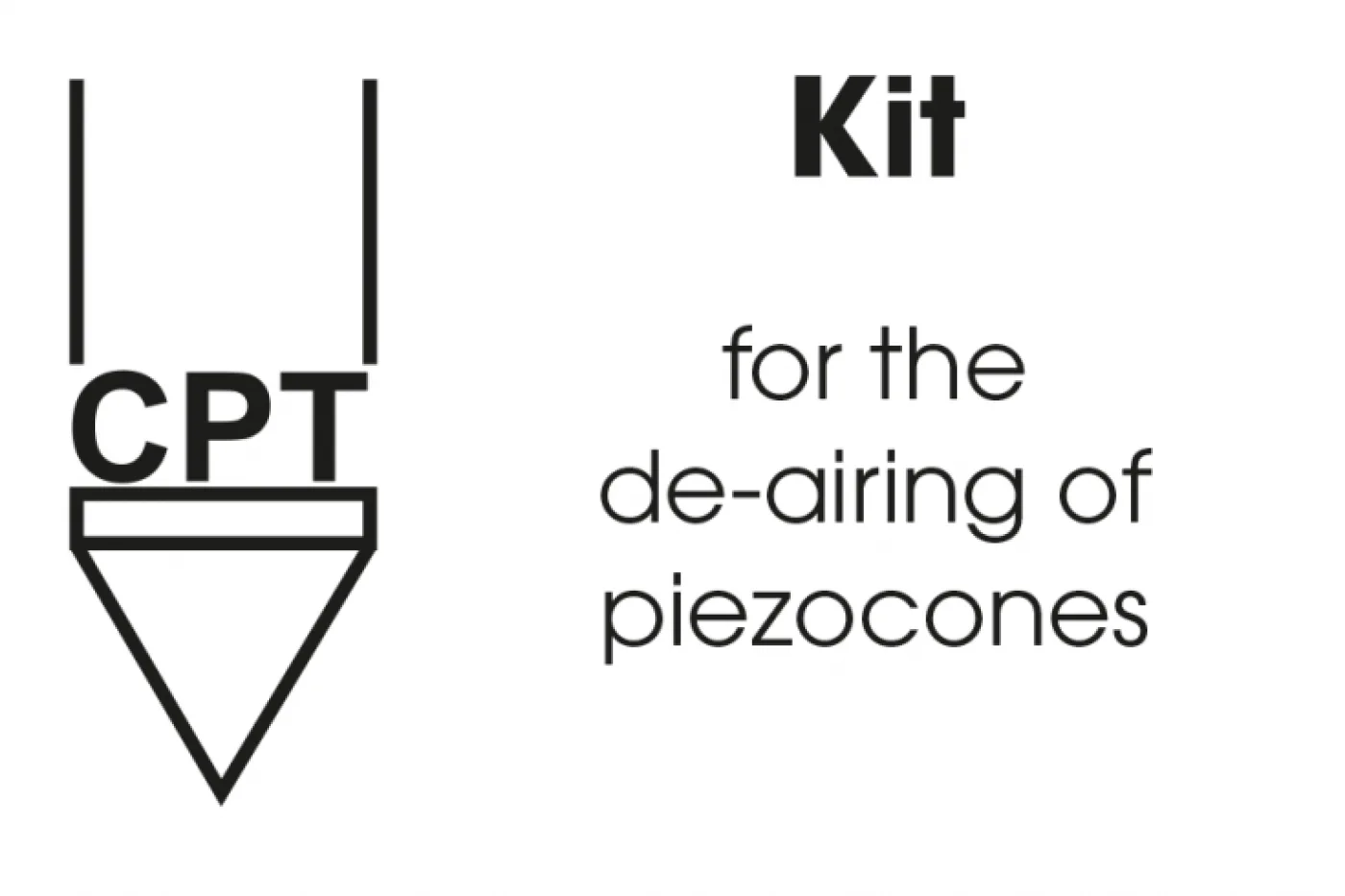 Kit for the De-Airing of Piezocones - 1
