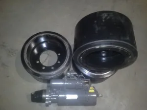 Challenger MT700 and MT800 Starter motor