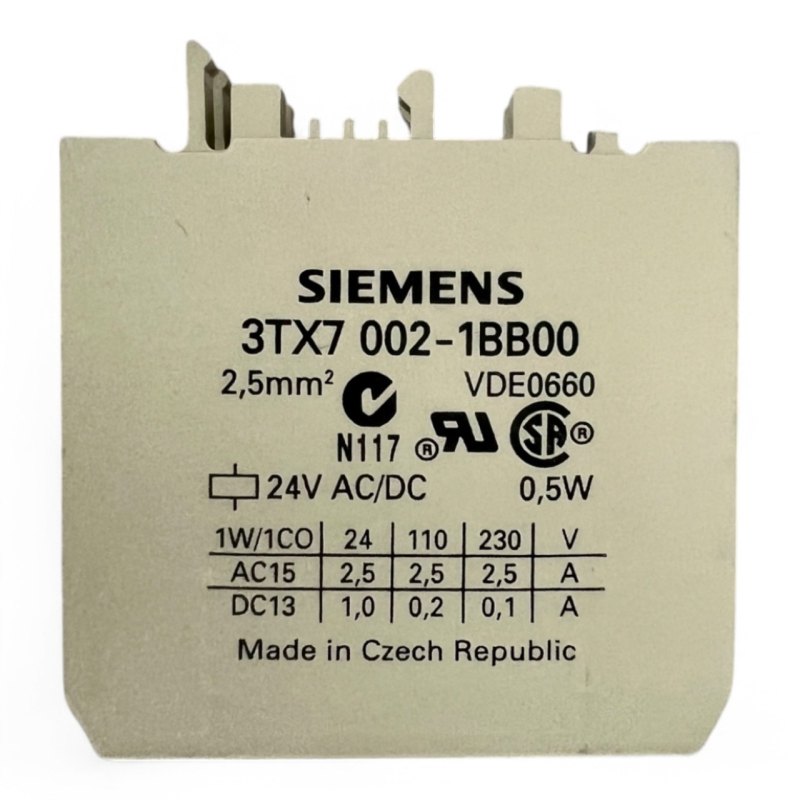 Siemens 3TX7 002-1FB02 Koppelrelais Art.-Nr. 3TX7002-1FB02