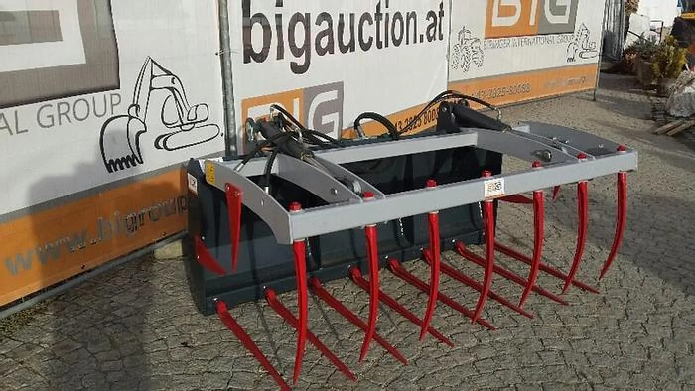 Krokodilzange 180 cm passend zu JCB 520-50 Aufnahme - 3