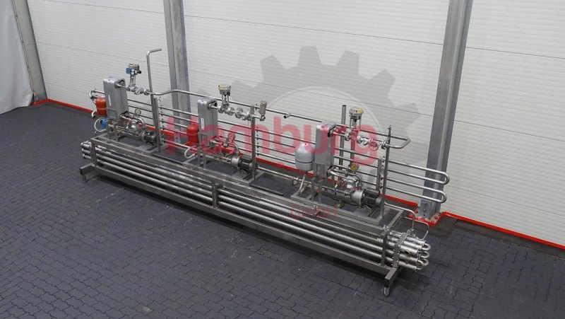Tubular Heat Exchanger (THE) - Tetra Pak Tetra Spiraflo MT-70/4x16s-6-1 + MT-38/1x20s-6