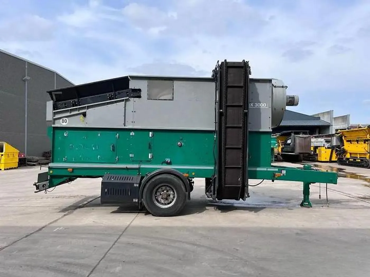 2013 Komptech Stonefex 3000E Stone Separator Windshifter - 1