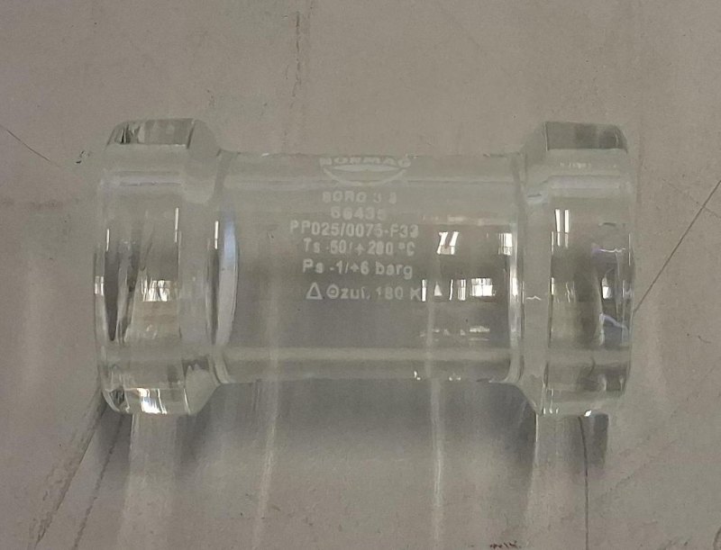 Normag Sichtglas aus hochwertigem Borosilikatglas 3.3 DN40