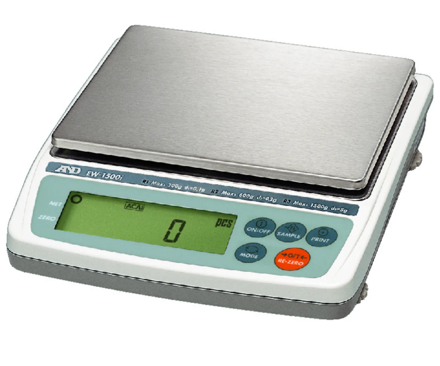 A&D EW-1500i Precision Triple Capacity Balance - 2