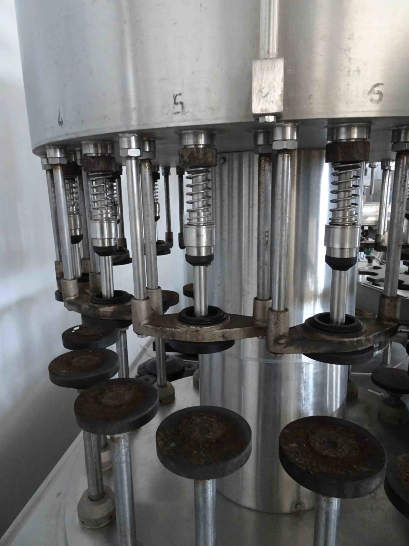 FIMER MONOBLOCK 16/1, FILLER WITH 16 VALVES, CORKING MACHINE, SECOND-HAND MACHINE - 6