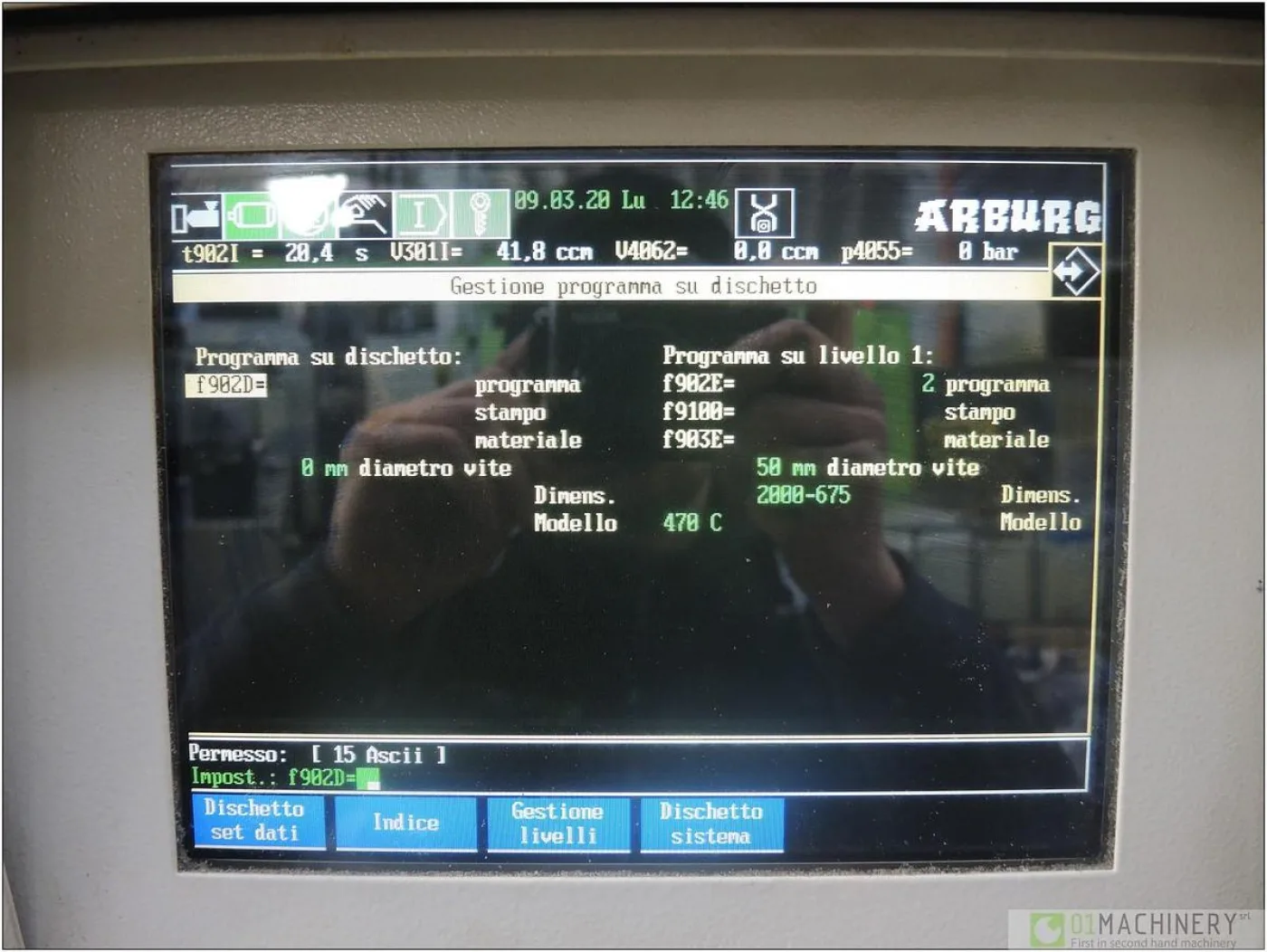 1998 ARBURG 470 C 2000-675 IN0103 - 6