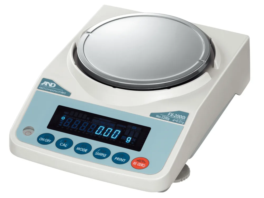 A&D FX-2000i Precision 2-Place Balance