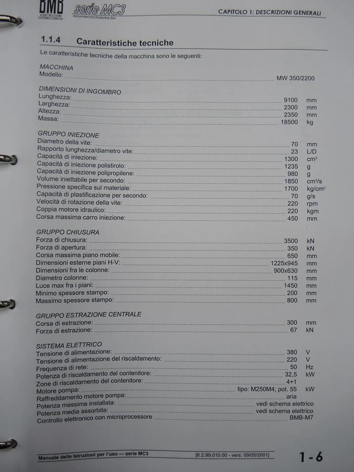 2001 BMB MC 350 IN0113 - 4