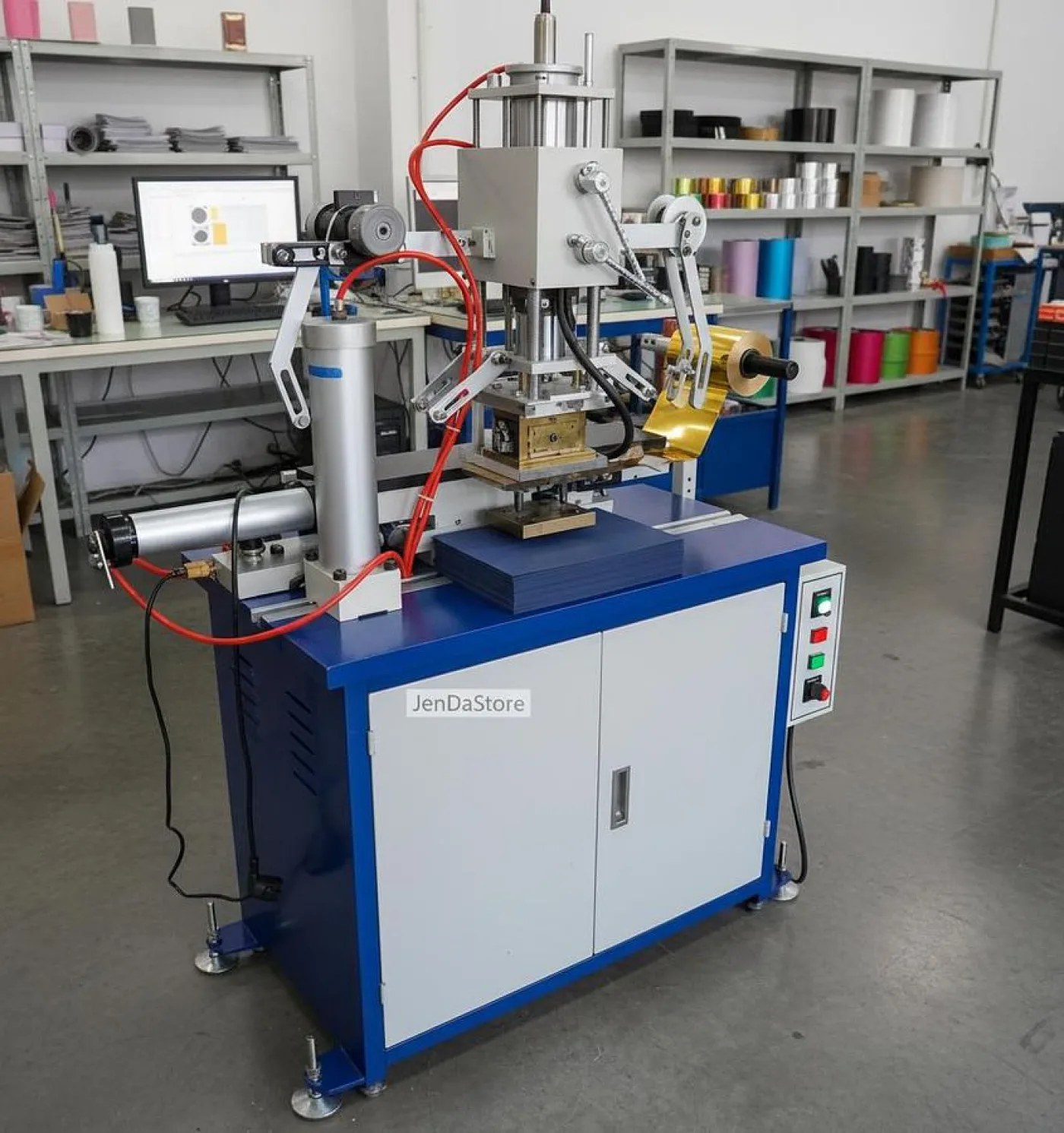 ⚙️ Máquina Semiautomática de Estampado Plano por Rodadura JDS-TJ-28 ⚙️ - 2