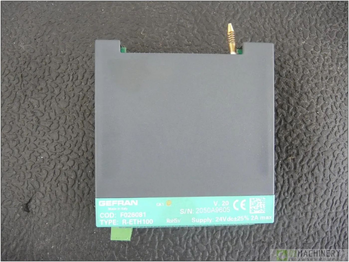2020 GEFRAN R-ETH100 AI2714 - 3