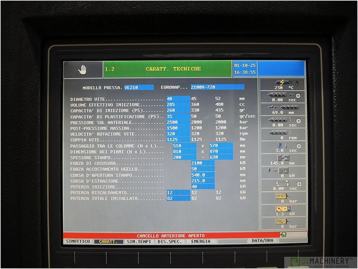 2005 NEGRI BOSSI VE210 (2100H-720) IN0596 - 7