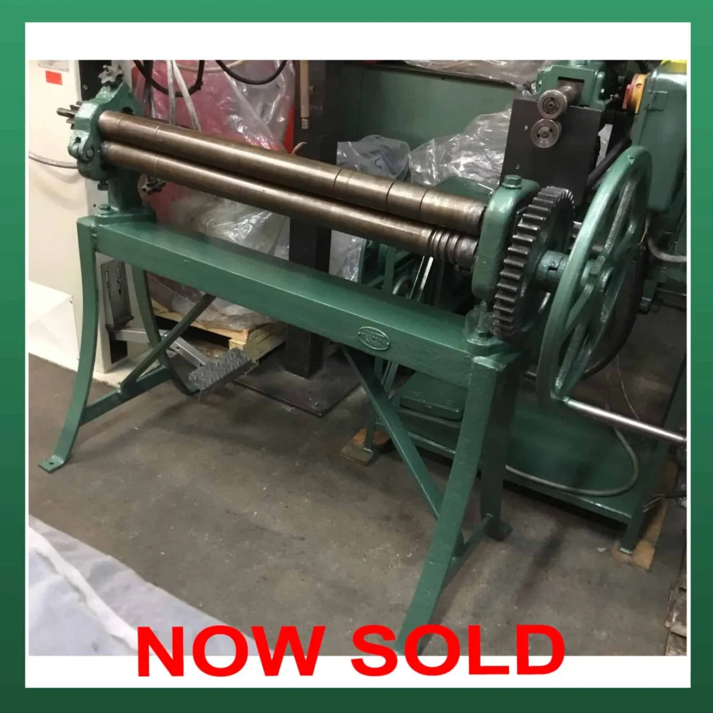 KEETONA Manual Bending Rolls 38" - WNS - W. Neal Services Ltd - 1