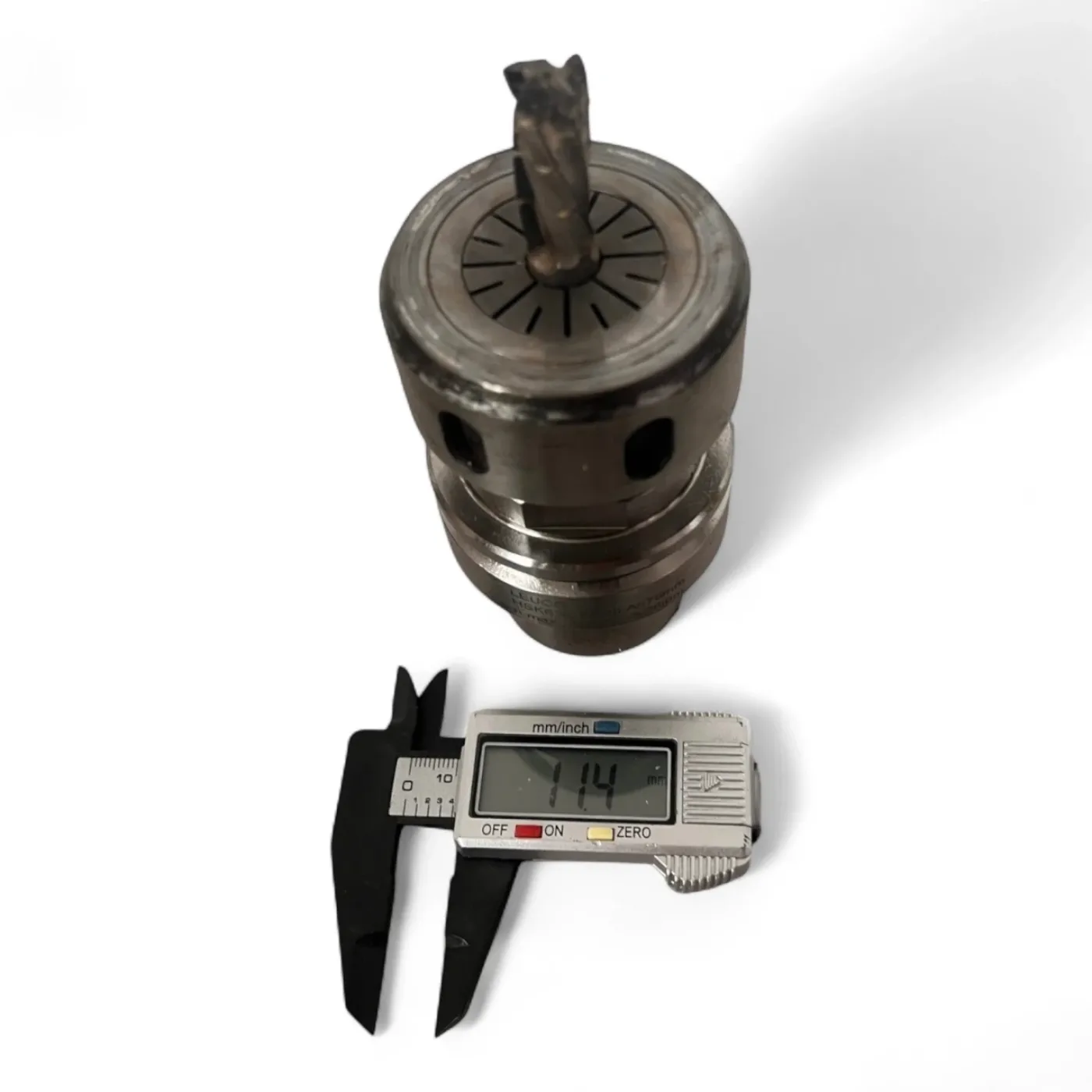 LEUCO HSK 63 F ER40 Spannfutter mit Spannzange und DIA Schaftfräser 11 x 35 mm - 4