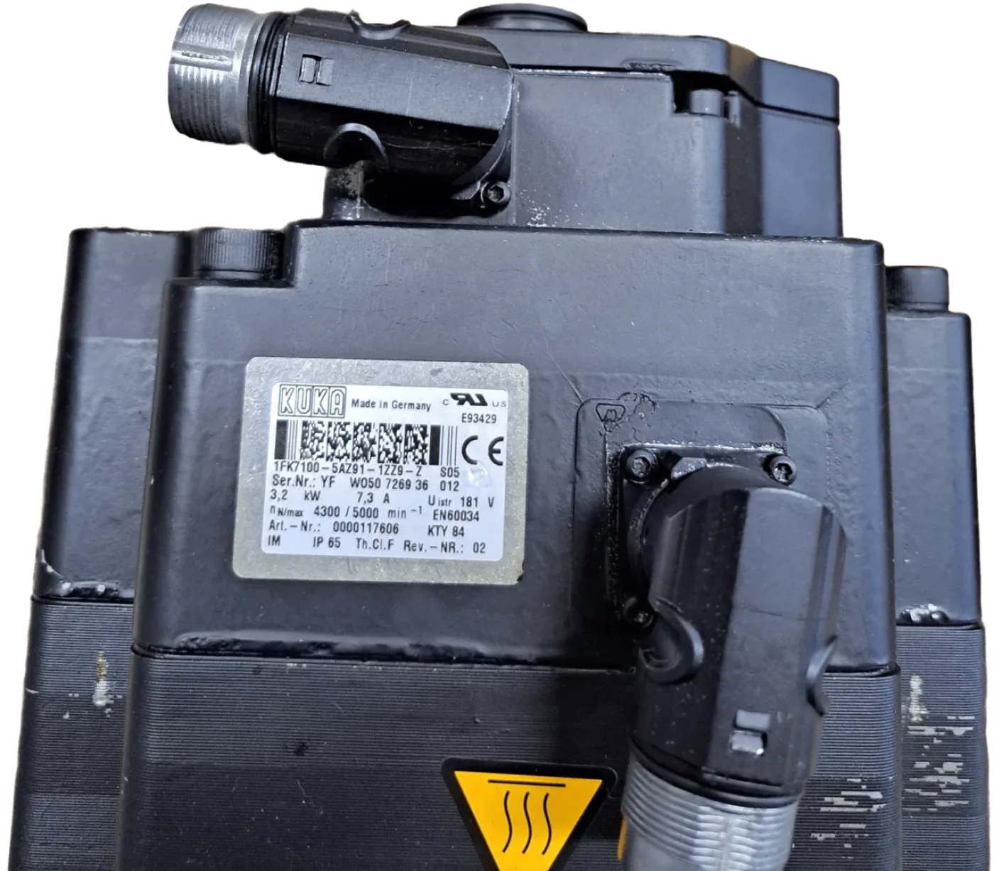 KUKA 1FK7100-5AZ91-1ZZ9-Z505 mit Getriebe - 2