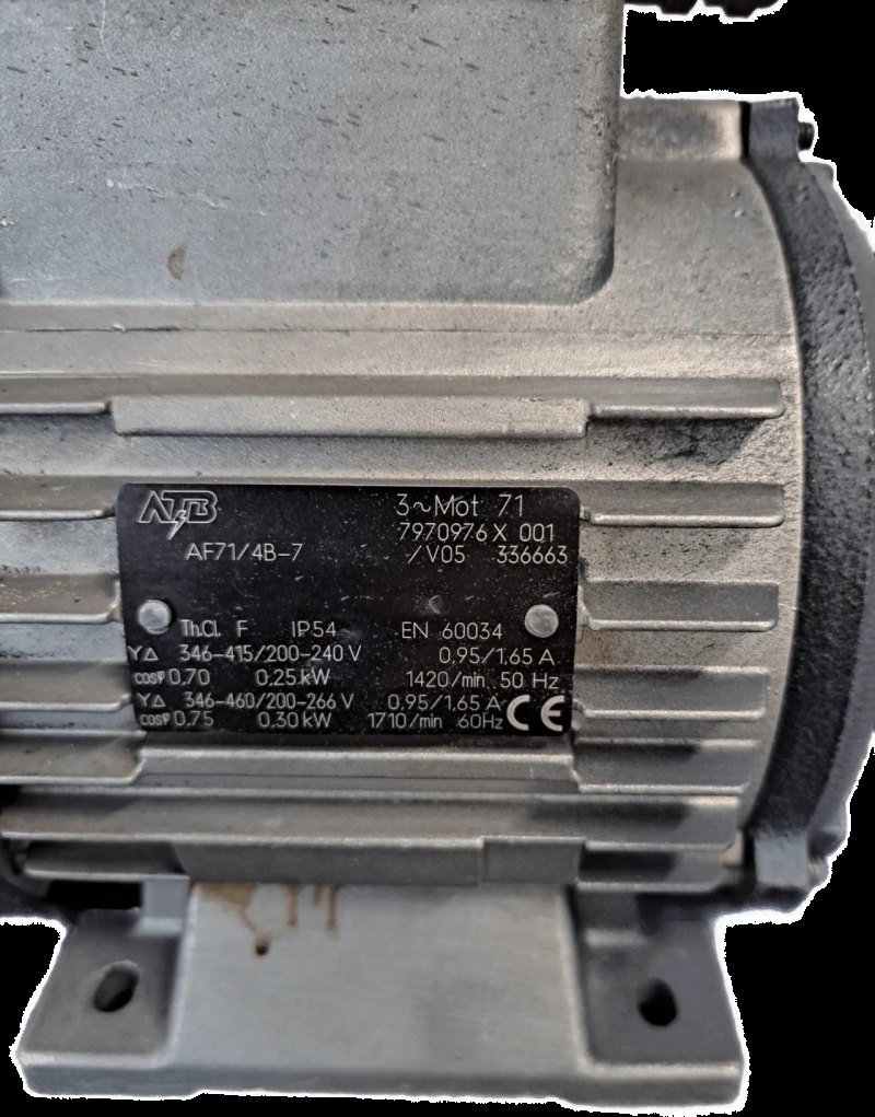 Busch Vakuumpumpe SV 1006 B 000 1BXX