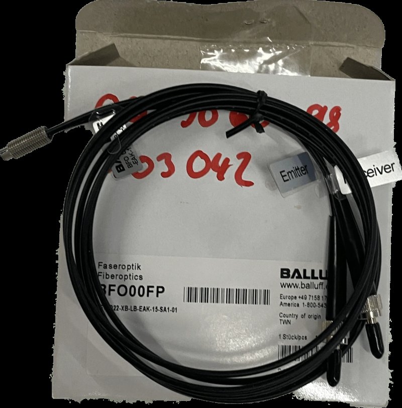 BALLUFF Kunststoff- und Glasfasern für Faserbasisgeräte BFO D22-XB-LB-EAK-15-SA1-01