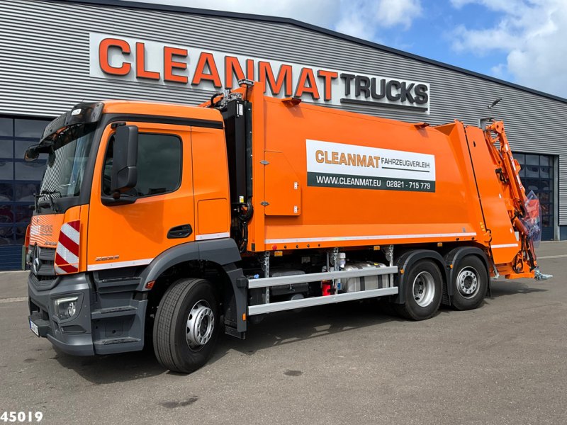 Mercedes-Benz Actros 2533 Euro 6 Zoeller 23,5m³ + Welvaarts weighing system