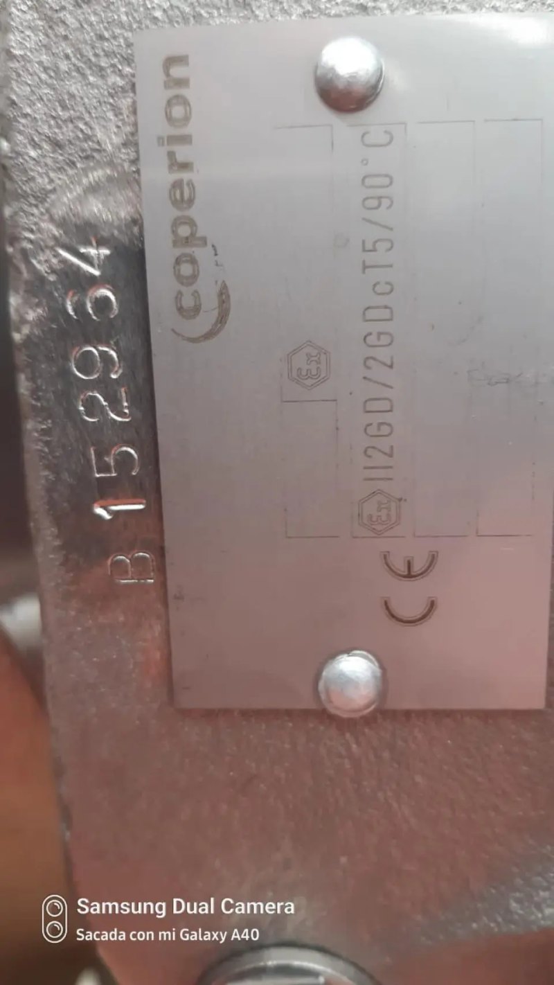 USED ATEX COPERION STAINLESS STEEL 316 ROTARY VALVE