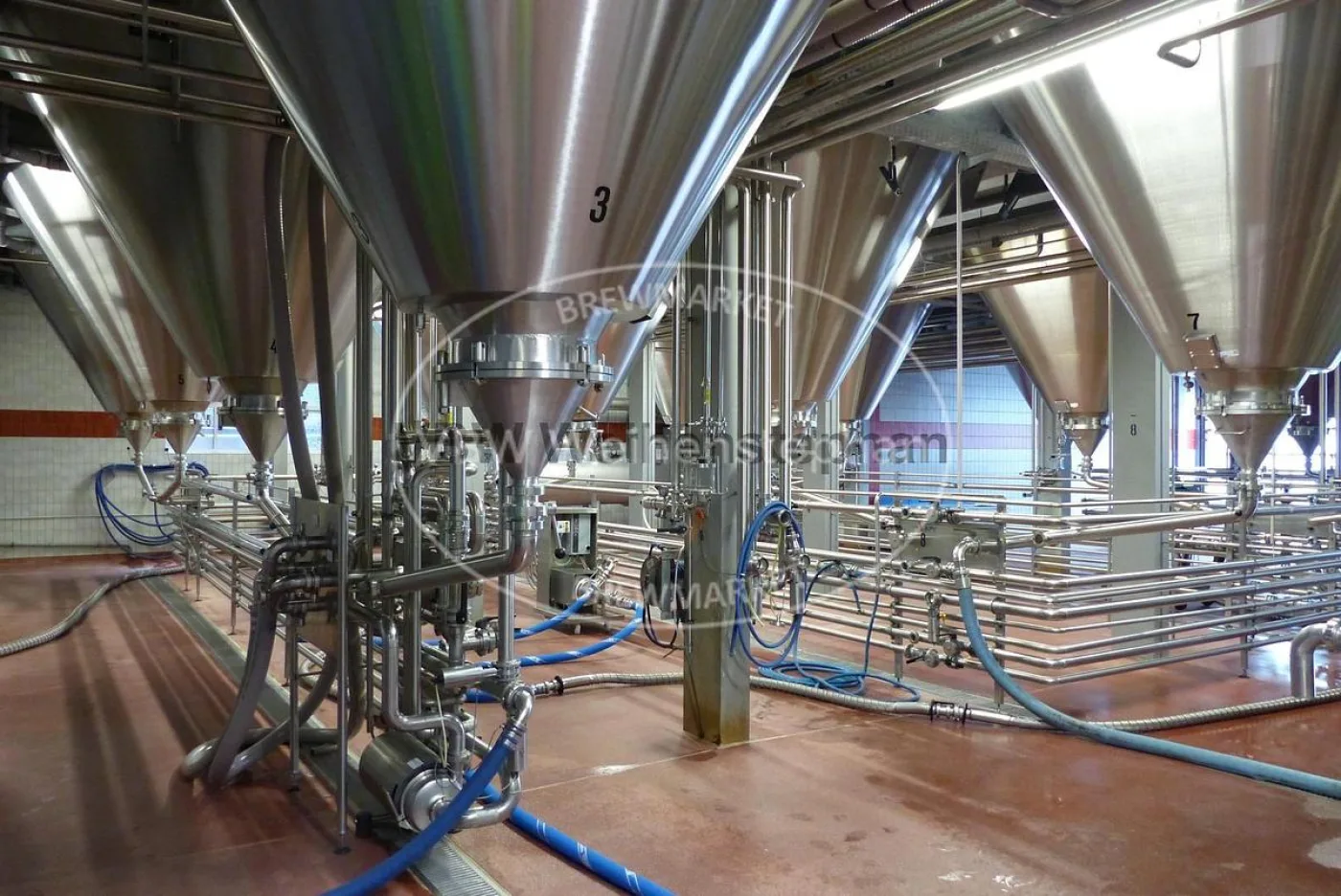 Cylindro-conical fermentation and storage tank (CCTs, 6 tanks) - 3