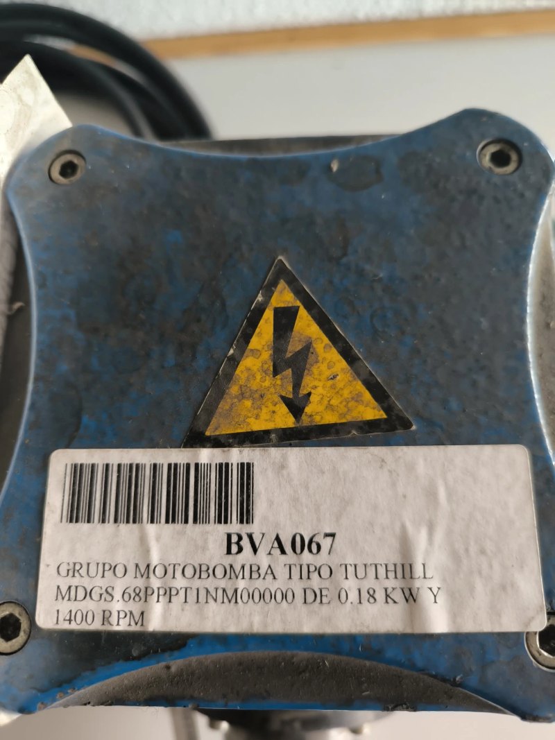 USED TUTHILL TF5500C806 MAGNETIC DRIVE PUMP FLUID TECHNIQUE