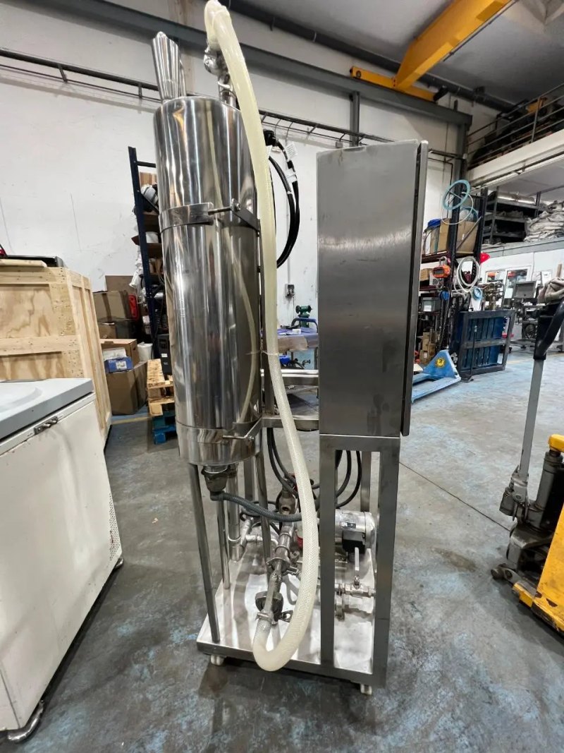 USED SKID HEATED TANK WITH CENTRIFUGAL PUMP